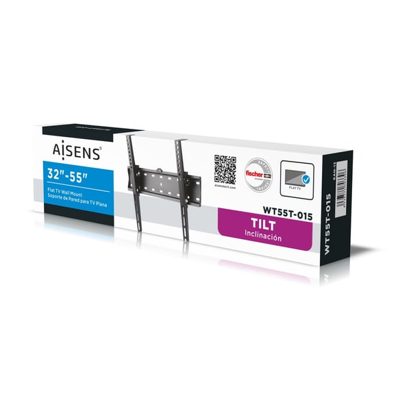AISENS WT55T-015 TV-kiinnike 81,3 cm (32") Musta