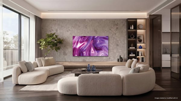 Haier H55S80GUX 139,7 cm (55") 4K Ultra HD Smart TV Wi-Fi Sort 350 cd/m²