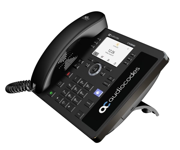 AudioCodes C435HD IP-telefon Sort LCD