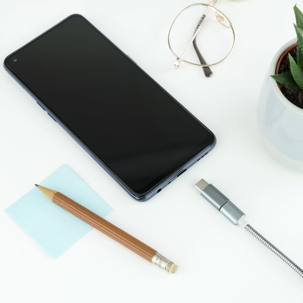 Nanocable 10.02.0011 kabel kønsskifter USB C Micro USB Grå