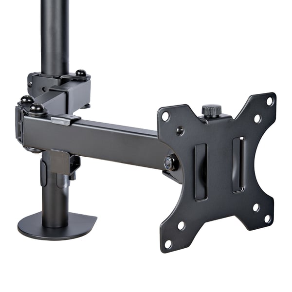 StarTech.com A2-LAPTOP-DESK-MOUNT monitorin kiinnike ja jalusta 86,4 cm (34") Vastaanotto Musta