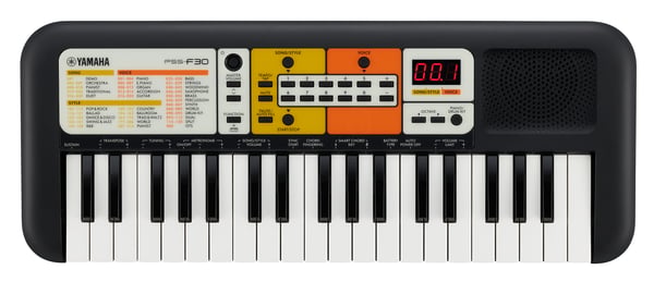 Yamaha PSS-F30 synthesizer Digital synthesizer 37 Svart