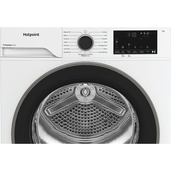 Hotpoint HPT 93D BS IT tørretumbler Fritstående Front-læsning 9 kg Hvid
