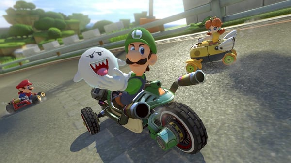Nintendo Mario Kart 8 Deluxe Vakio Saksa, Englanti, Ranska, Italia, Japani, Hollanti, Portugali, Venäjä Nintendo Switch