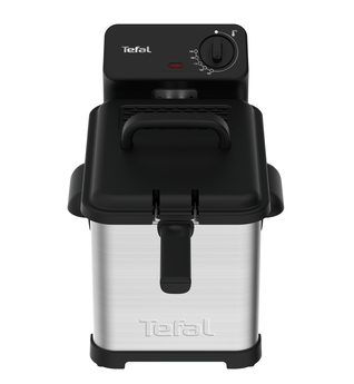 Tefal FR5030 Enkelt Enkeltstående 3000 W Frituregryde Sort, Rustfrit stål