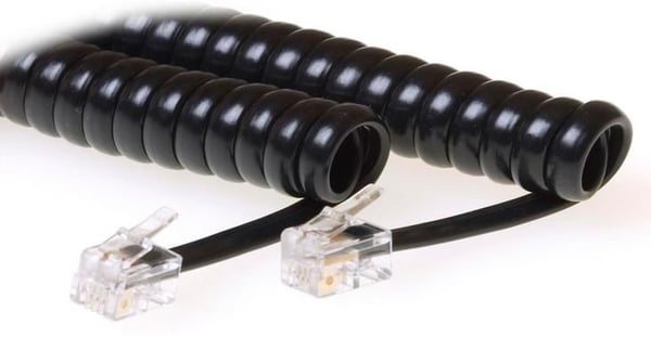Microconnect MPK10400 telefonkablar 4 m Svart
