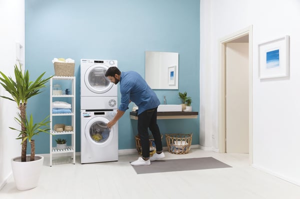 Candy Smart Pro CSOE H10A2DE-S kuivausrumpu Vapaasti seisova Edestä täytettävä 10 kg Valkoinen