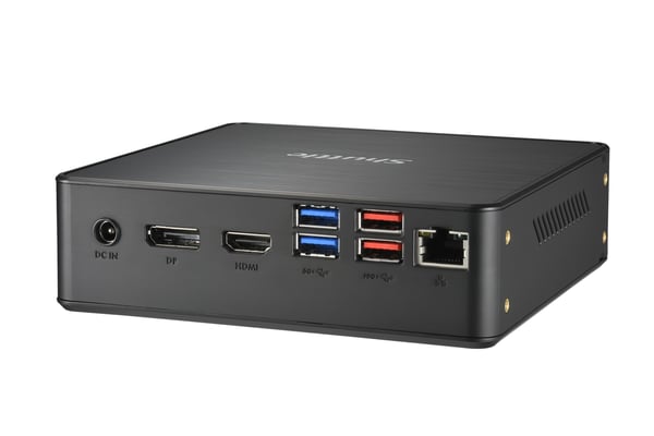 Shuttle NC40U PC barebone 0.84L sized PC Sort 7305 Intel® SoC 1,1 GHz