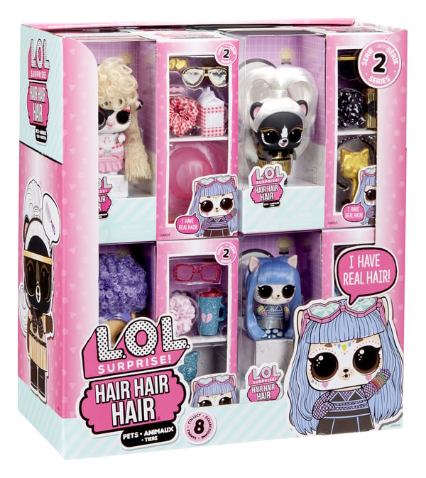 L.O.L. Surprise! Hair Hair Hair Pets Asst in PDQ