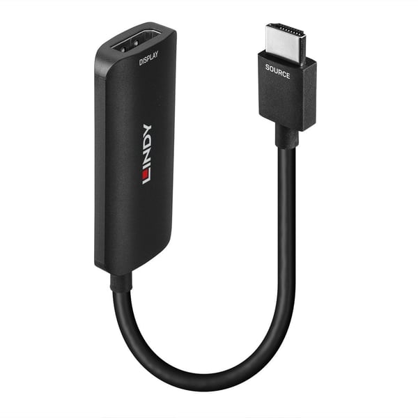 Lindy 38329 videokabel adapter 0,157 m HDMI Type A (Standard) DisplayPort Sort
