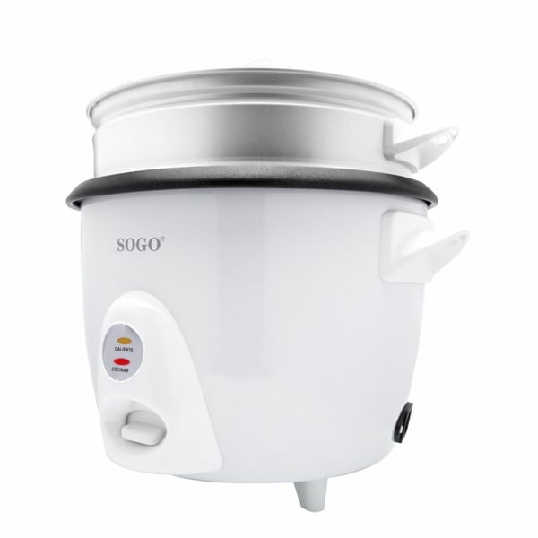 Sogo ARR-10065 riskoger 1,5 L 500 W Hvid