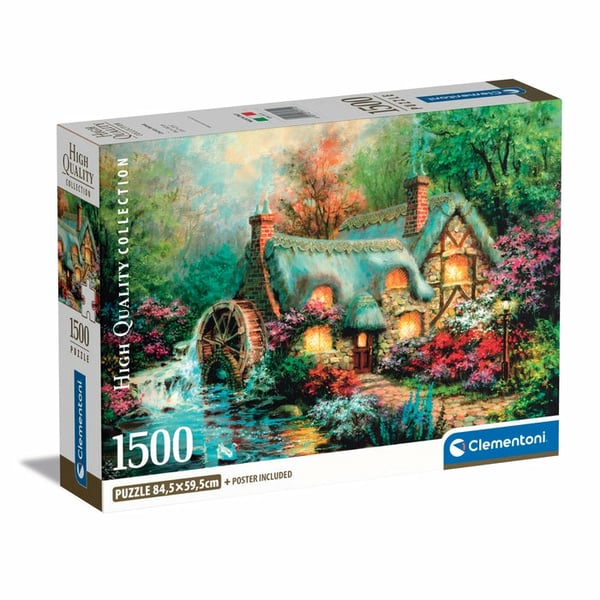 Clementoni High Quality Collection Country Retreat Puslespil 1500 stk Kunst