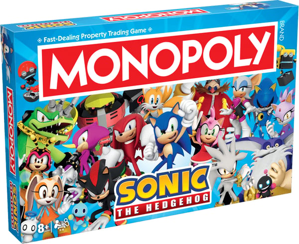 MONOPOLY: Sonic the Hedgehog - Brädspel