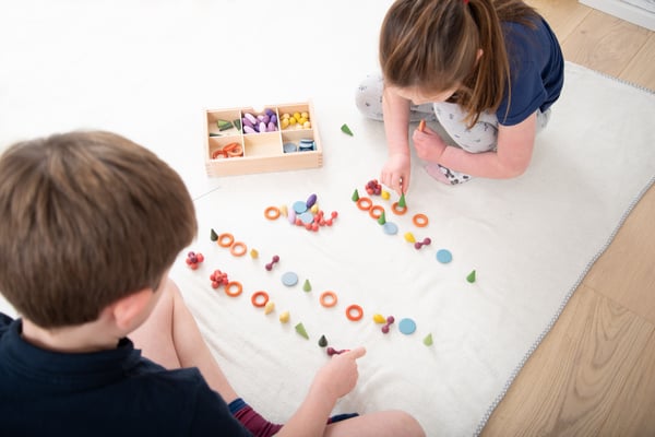 Tickit Wooden Treasures Sorting Set