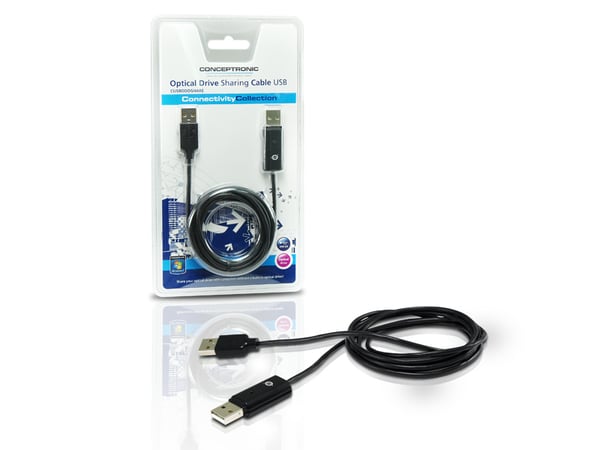 Conceptronic CUSBODDSHARE KVM-kabel Sort 1,8 m