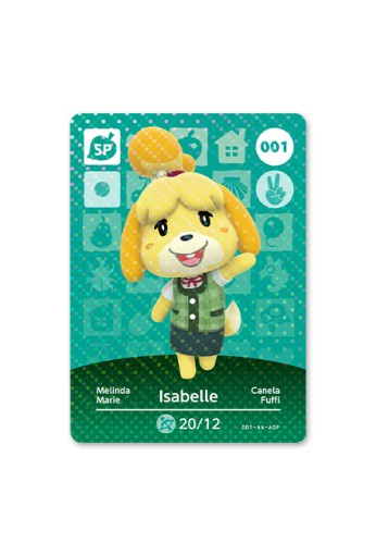 Nintendo Amiibo Carte Animal Crossing Serie 1 kortspil 3 stk