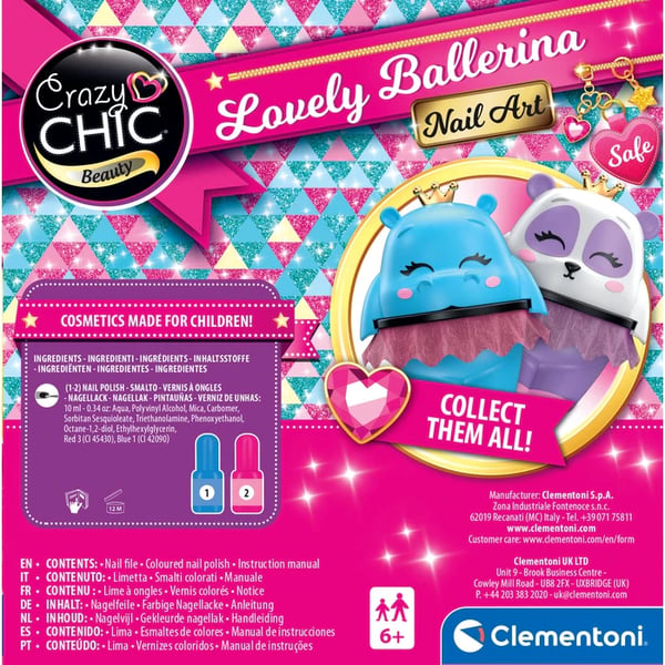 Clementoni Crazy Chic 18694 hobby- och konstleksak