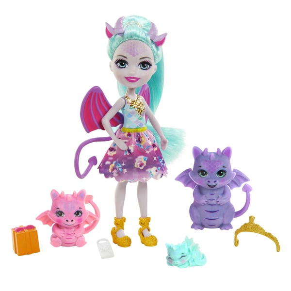 Royal Enchantimals DEANNA DRAGON FAMILY nukke
