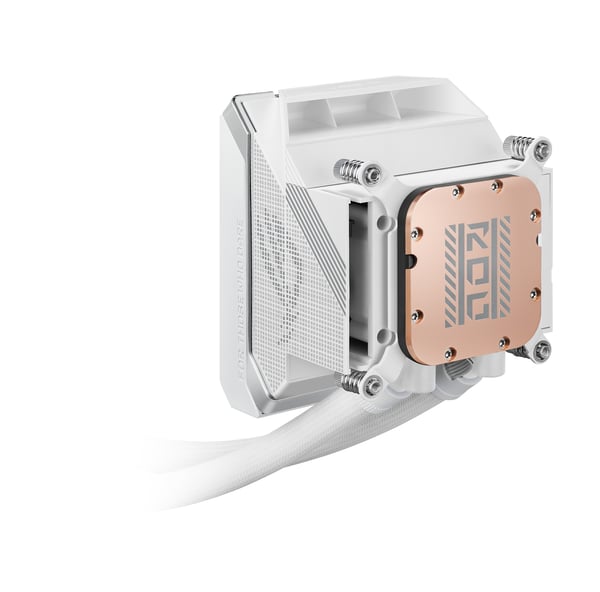 ASUS ROG Strix LC IV 360 ARGB LCD White Edition Suoritin Nestejäähdytyspakkaus 12 cm Valkoinen