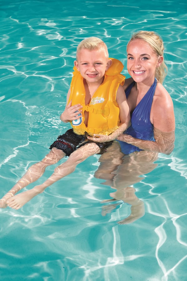Bestway 32034 pool- och badmadrass Gul Monokromatiskt Badväst