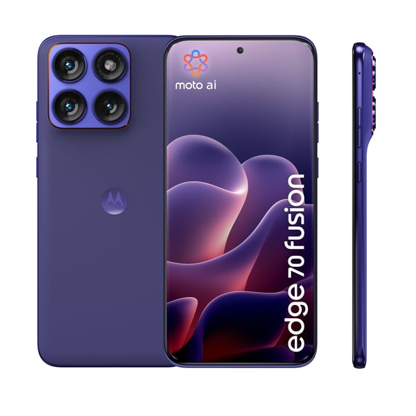 Motorola edge 70 fusion 17,2 cm (6.78") Kaksois-SIM Android 16.0 5G USB Type-C 8 GB 256 GB 5200 mAh Violetti