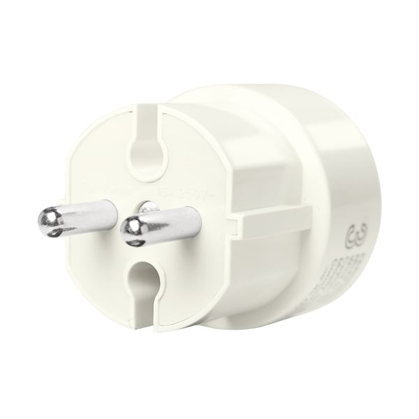 LogiLink PA0186 pistorasia-adapteri Valkoinen
