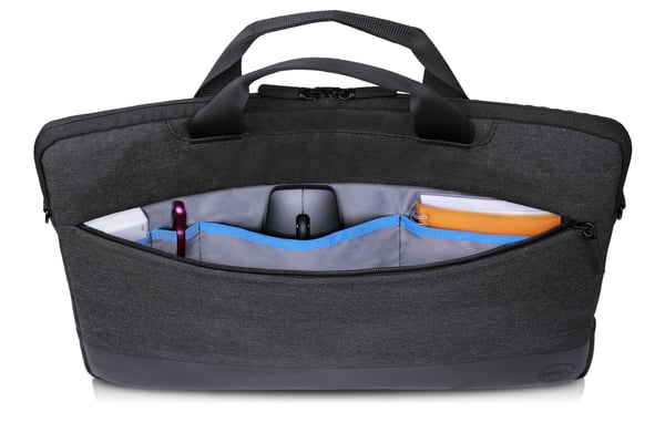 DELL PF-SL-BK-4-17 taske og etui til laptop 35,6 cm (14") Sort, Grå
