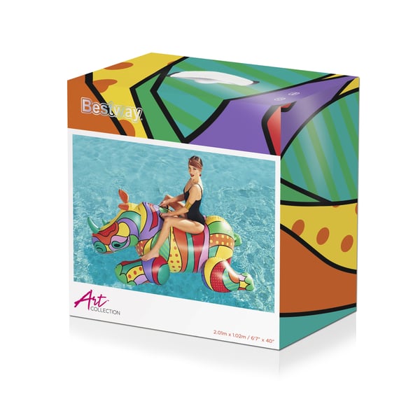 Bestway 41116 pool- och badmadrass Multifärg Vinyl Sittbadleksak