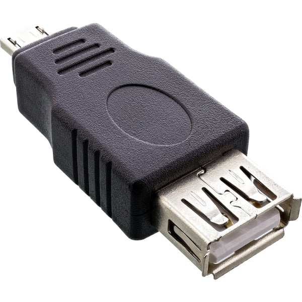InLine 31600 kabel kønsskifter USB 2.0 A female USB A Sort