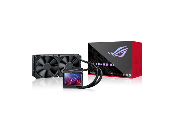 ASUS ROG RYUJIN II 240 Processor Allt-i-ett vätskekylare 12 cm Svart 1 styck