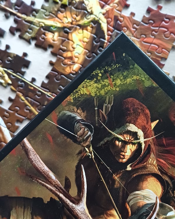 Tactic Lovers Archer of the Grove Puslespil 1000 stk Fantasy