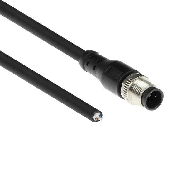 ACT SC3406 sensor- och aktuatorkabel 5 m M12 Nej Svart