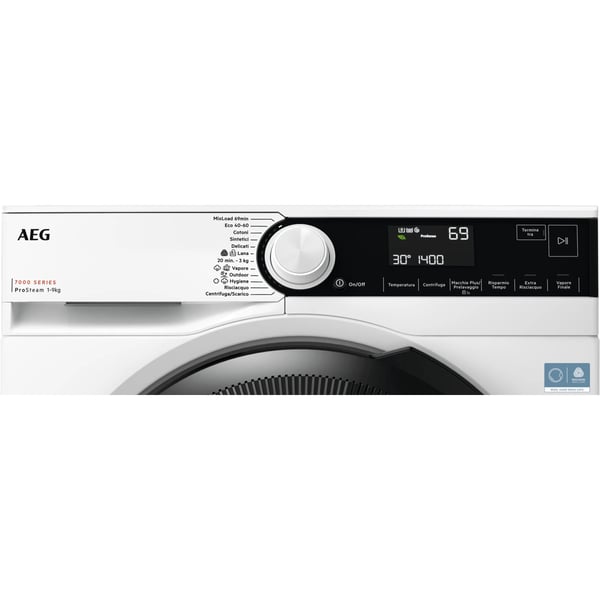 AEG Series 7000 LR7FD94 vaskemaskine Front-læsning 9 kg 1400 rpm Hvid