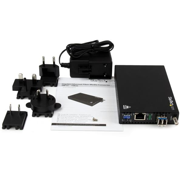 StarTech.com Gigabit Ethernet Koppar till Fiber Optisk Mediaomvandlare