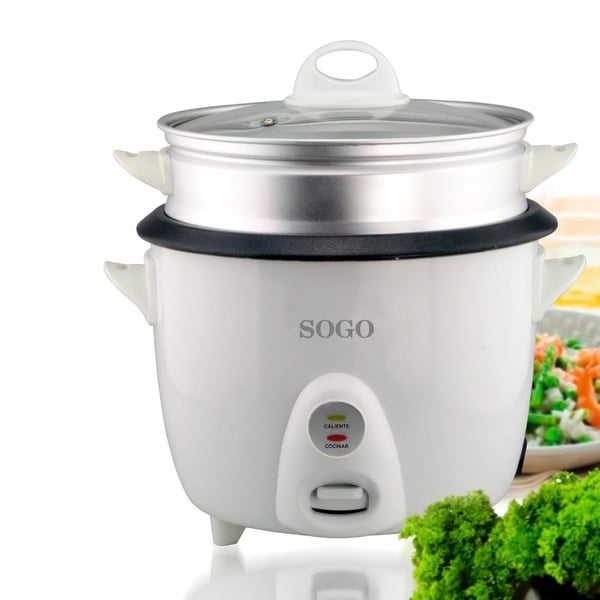 Sogo ARR-10065 riskoger 1,5 L 500 W Hvid