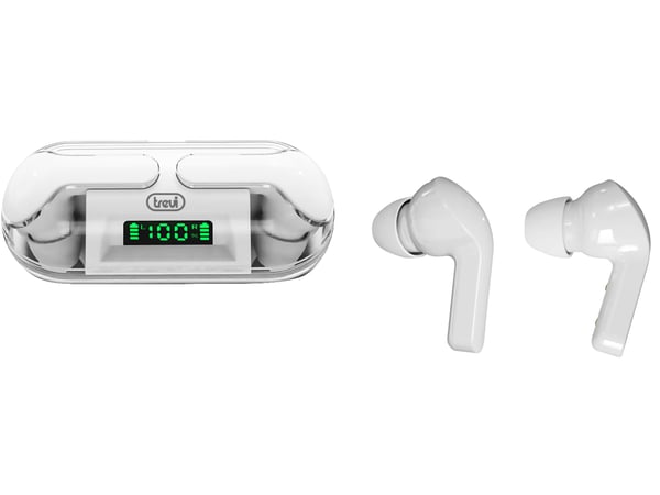 Trevi HMP 12E08 AIR Headset Trådlös I öra Samtal/musik Vit