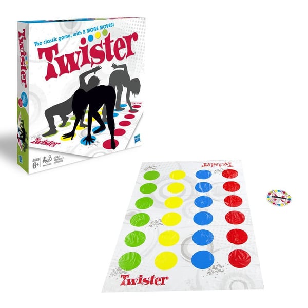 Hasbro Gaming 98831568 aktive/færdighedsspil & legetøj Twister spil