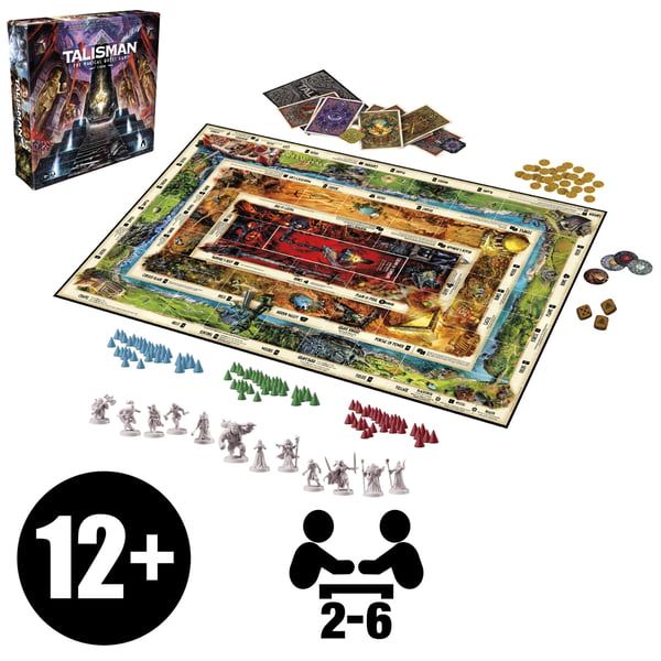 Hasbro Gaming Talisman: The Magical Quest Game Brætspil Strategi