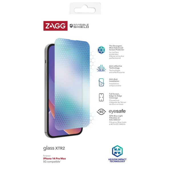 InvisibleShield Glass XTR2 Genomskinligt skärmskydd Apple 1 styck