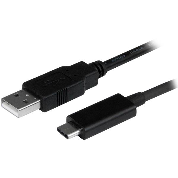 StarTech.com USB2AC1M USB-kabel USB 2.0 1 m USB A USB C 0,48 Gbit/sek. Sort