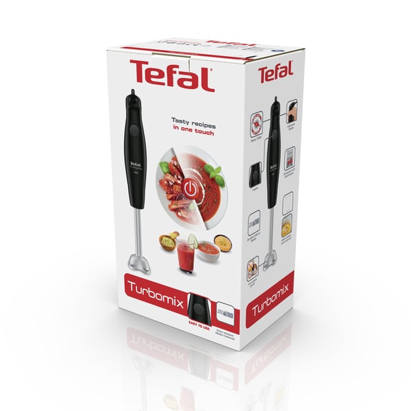 Tefal Turbomix HB1218 0,8 L Nedsænkning blender 350 W Sort
