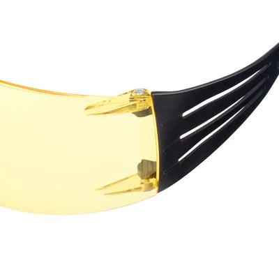 3M 7100078986 sikkerhedsbrille & brille Sikkerhedsbriller Plast Sort, Grøn