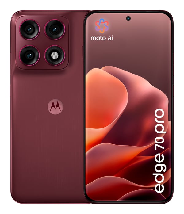 Motorola edge 70 pro 17,2 cm (6.78") Dual SIM Android 16.0 5G USB Type-C 8 GB 256 GB 6500 mAh Bordeaux Motorola edge 70 pro 17,2 cm (6.78") Dual SIM Android 16.0 5G USB Type-C 8 GB 256 GB 6500 mAh Bordeaux