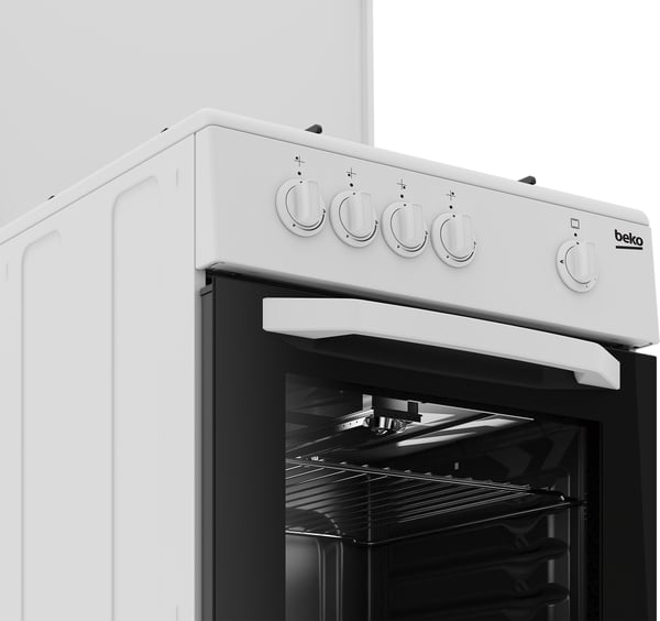 Beko CSG42009DW Vapaasti seisova liesi Kaasu Kaasuliesi Valkoinen