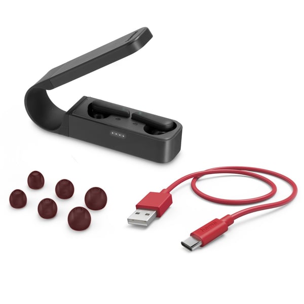 Hama Spirit Pocket Headset True Wireless Stereo (TWS) I ørerne Opkald/musik Bluetooth Sort