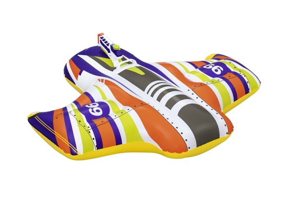 Bestway 41503 pool- och badmadrass Multifärg Mönstrad Polyvinylklorid (PVC) Sittbadleksak