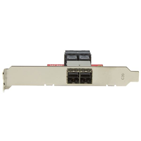 StarTech.com Mini-SAS-adapter - Dobbelt SFF-8643 til SFF-8644 - Fuld og lavprofil slotplade - 12 Gbit
