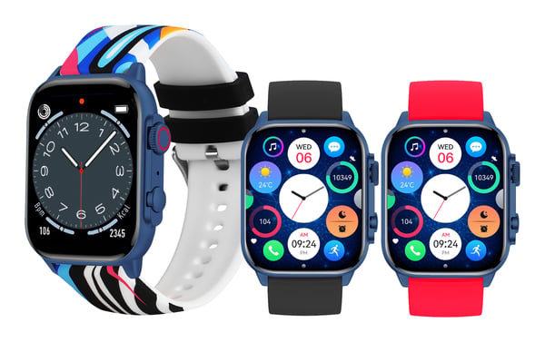 Trevi T-FIT 458 A 4,95 cm (1.95") AMOLED Digital 410 x 502 pixel Blå