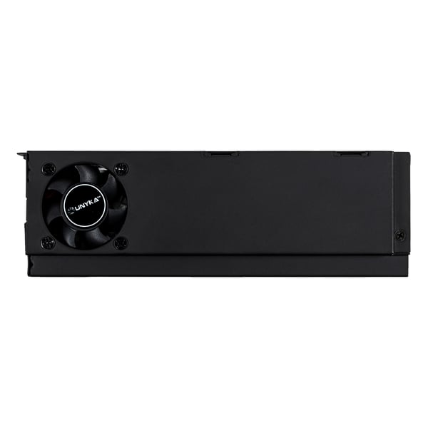 UNYKAch ITX 150 virtalähdeyksikkö 150 W 20+4 pin ATX Flex ATX Musta