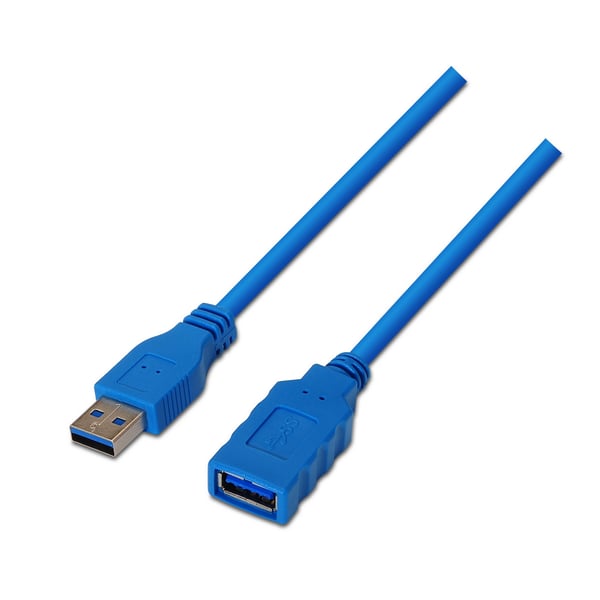 AISENS A105-0046 USB-kabel USB 3.2 Gen 1 (3.1 Gen 1) 2 m USB A 5 Gbit/sek. Blå